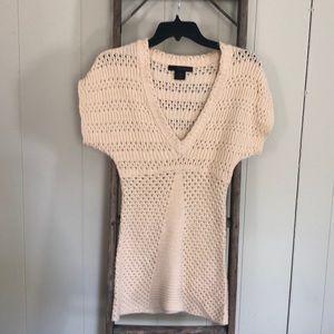 CREAM CALVIN KLEIN SWEATER SIZE S